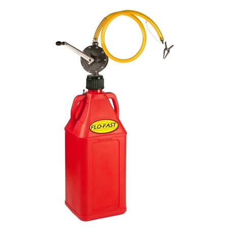 FLO-FAST 30050-R 10.5 gal Double Handled Gasoline Container, Red 3006.4225